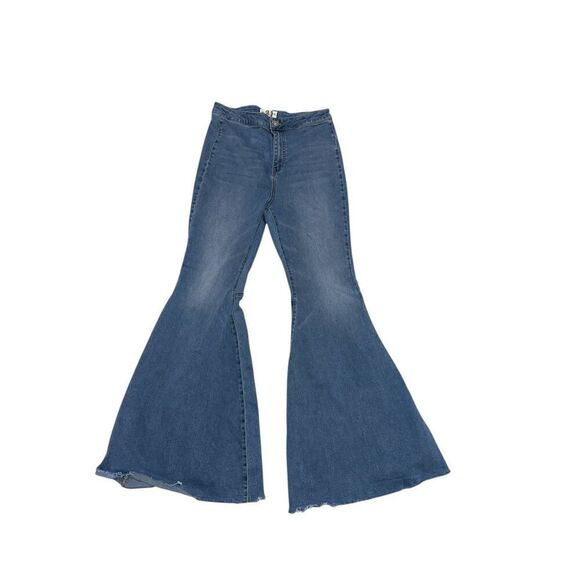 Beautiful WE THE FREE Free People Free People Just Float On Flare High Rise Supe - Picture 1 of 8